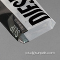 Matná matná taška na zip Oblečení Tshirt Zip Bag